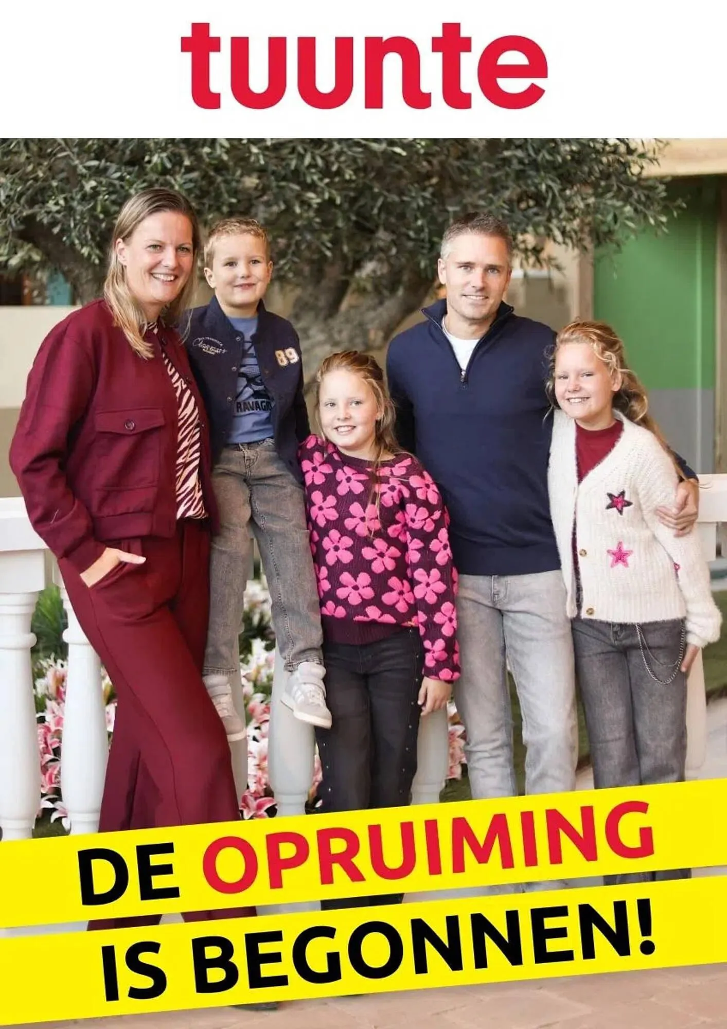 Tuunte folder van 2 januari tot 11 januari 2026 - Folder pagina 1