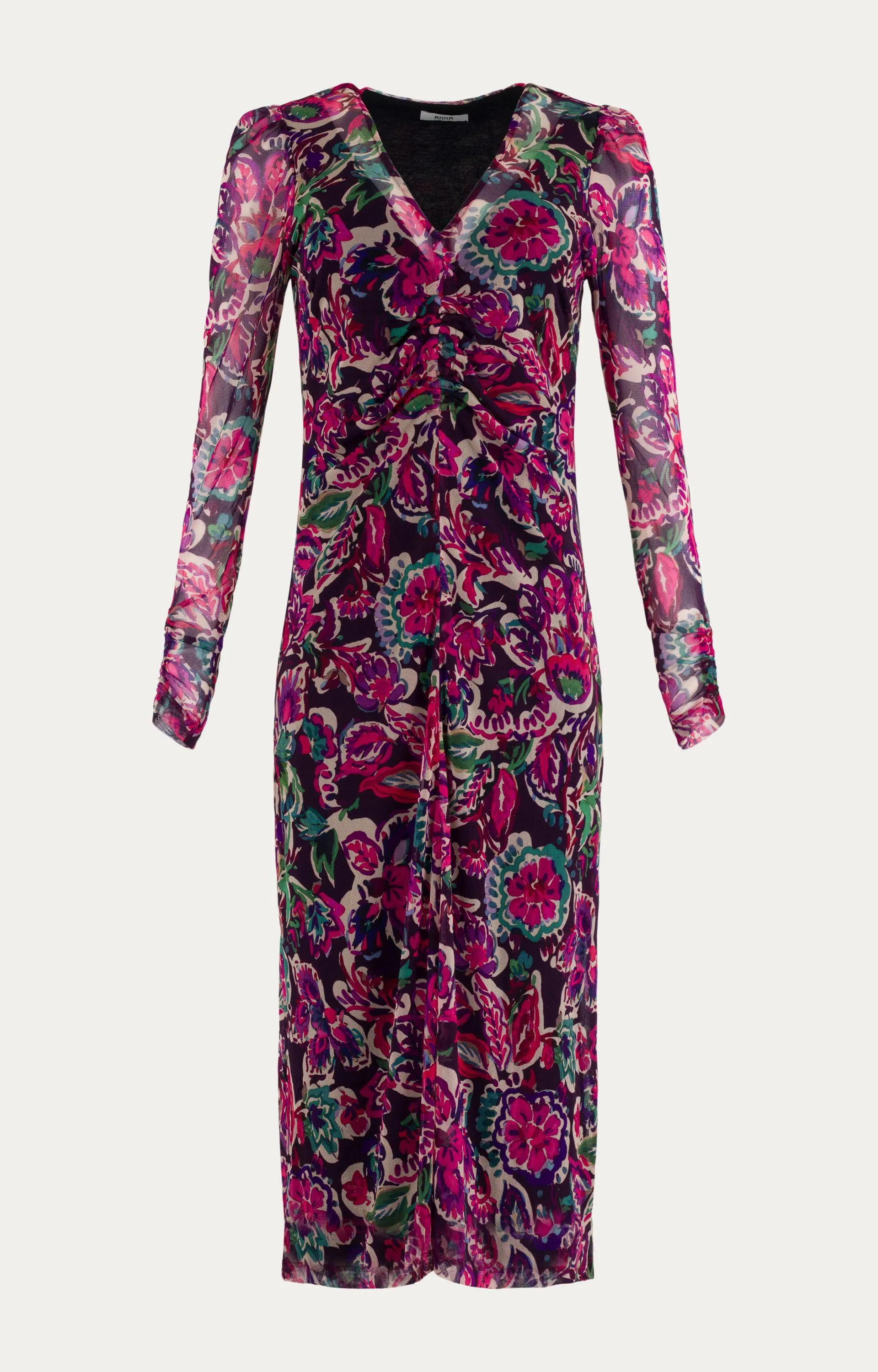 Anna Dames Jurk met bloemdessin