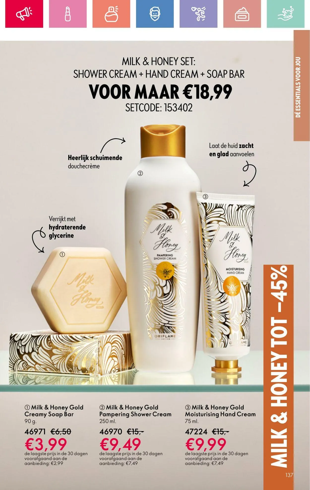 Oriflame Actuele folder van 24 augustus tot 7 september 2025 - Folder pagina 137