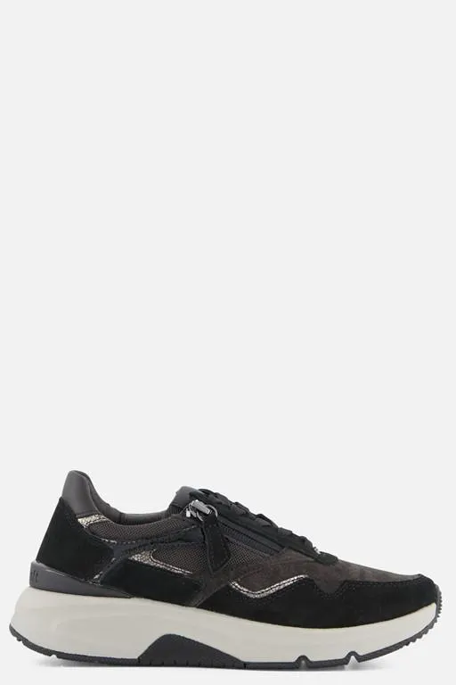 Rollingsoft Sneakers grijs Suede