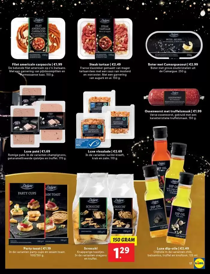 Exclusieve koopjes van 31 oktober tot 26 december 2024 - Folder pagina 17