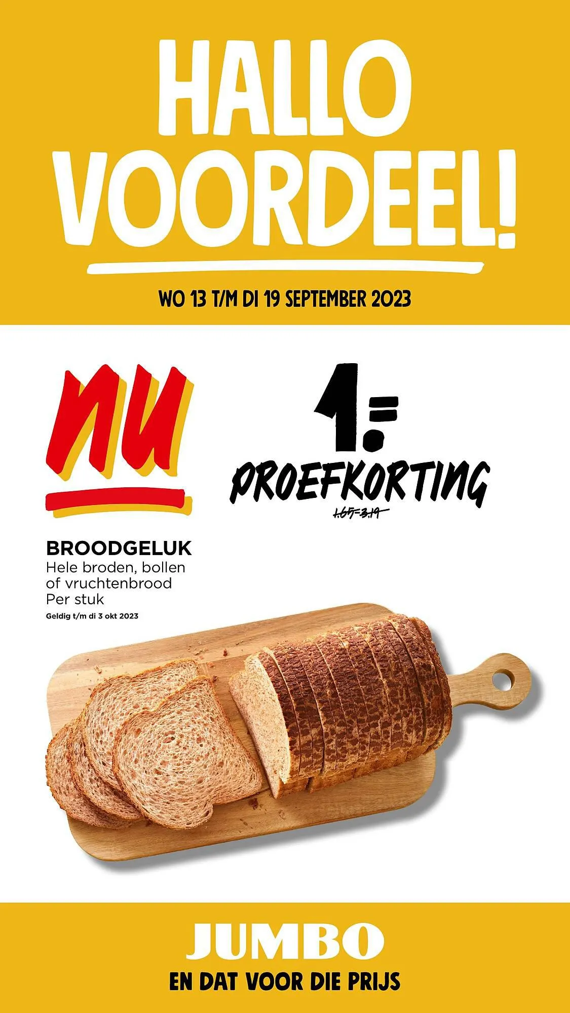 Jumbo folder week 37 van 13 september tot 19 september 2023 - Folder pagina 1