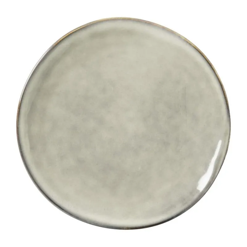 Gebaksbordje Toscane - grijs - ø15.5 cm