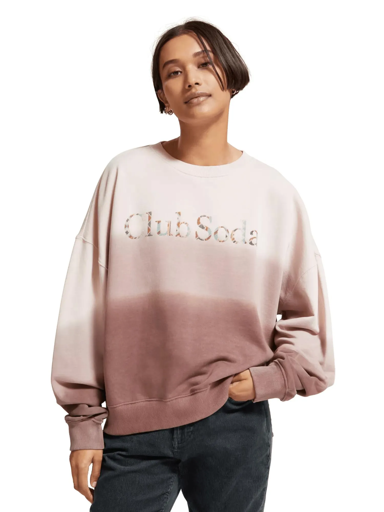 Relaxed fit Club Soda sweatshirt