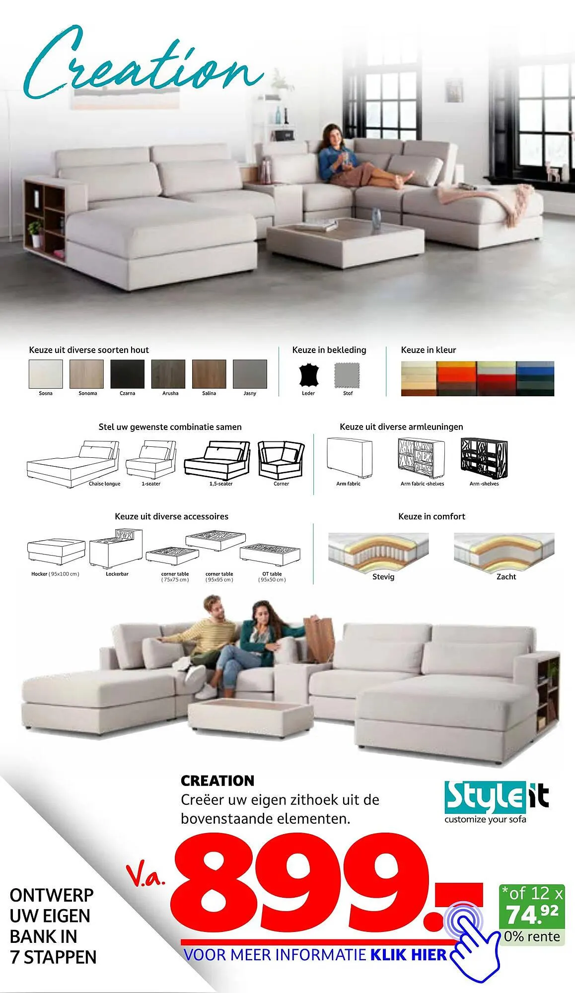 Seats and Sofas folder van 31 oktober tot 23 november 2023 - Folder pagina 8