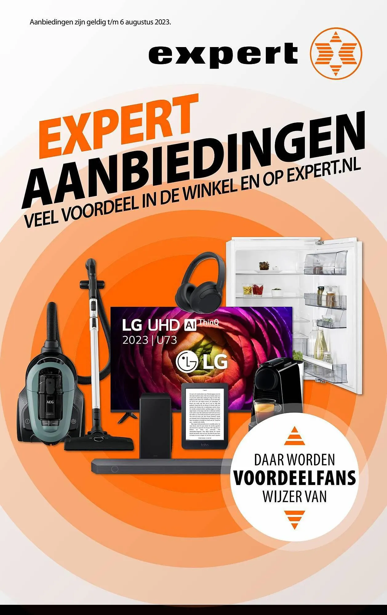 Expert Folder van 23 juli tot 6 augustus 2023 - Folder pagina 1
