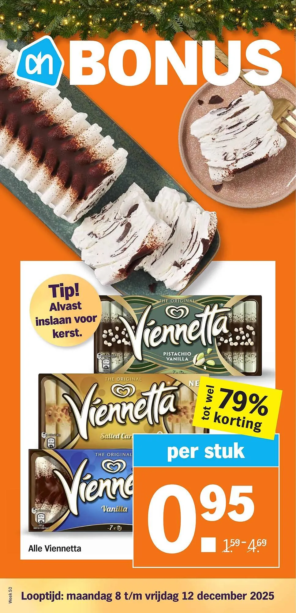 Albert Heijn folder van 8 december tot 14 december 2025 - Folder pagina 1