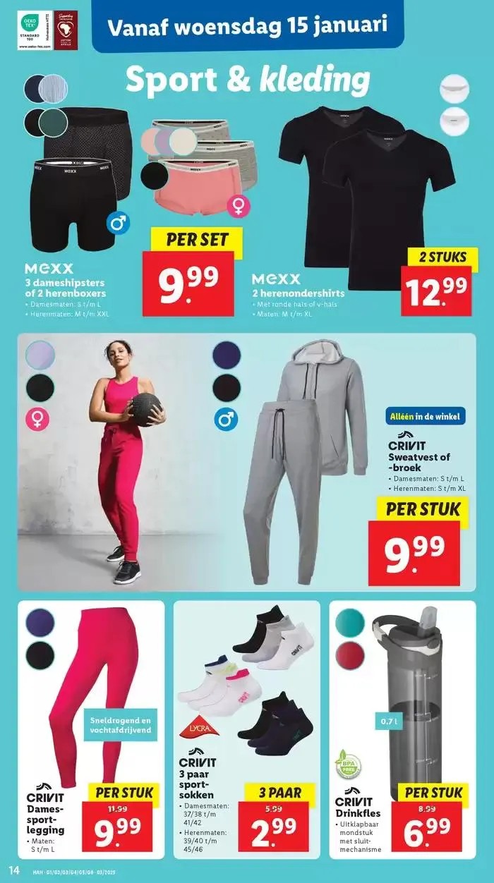 Topdeals en kortingen van 9 januari tot 22 januari 2025 - Folder pagina 18