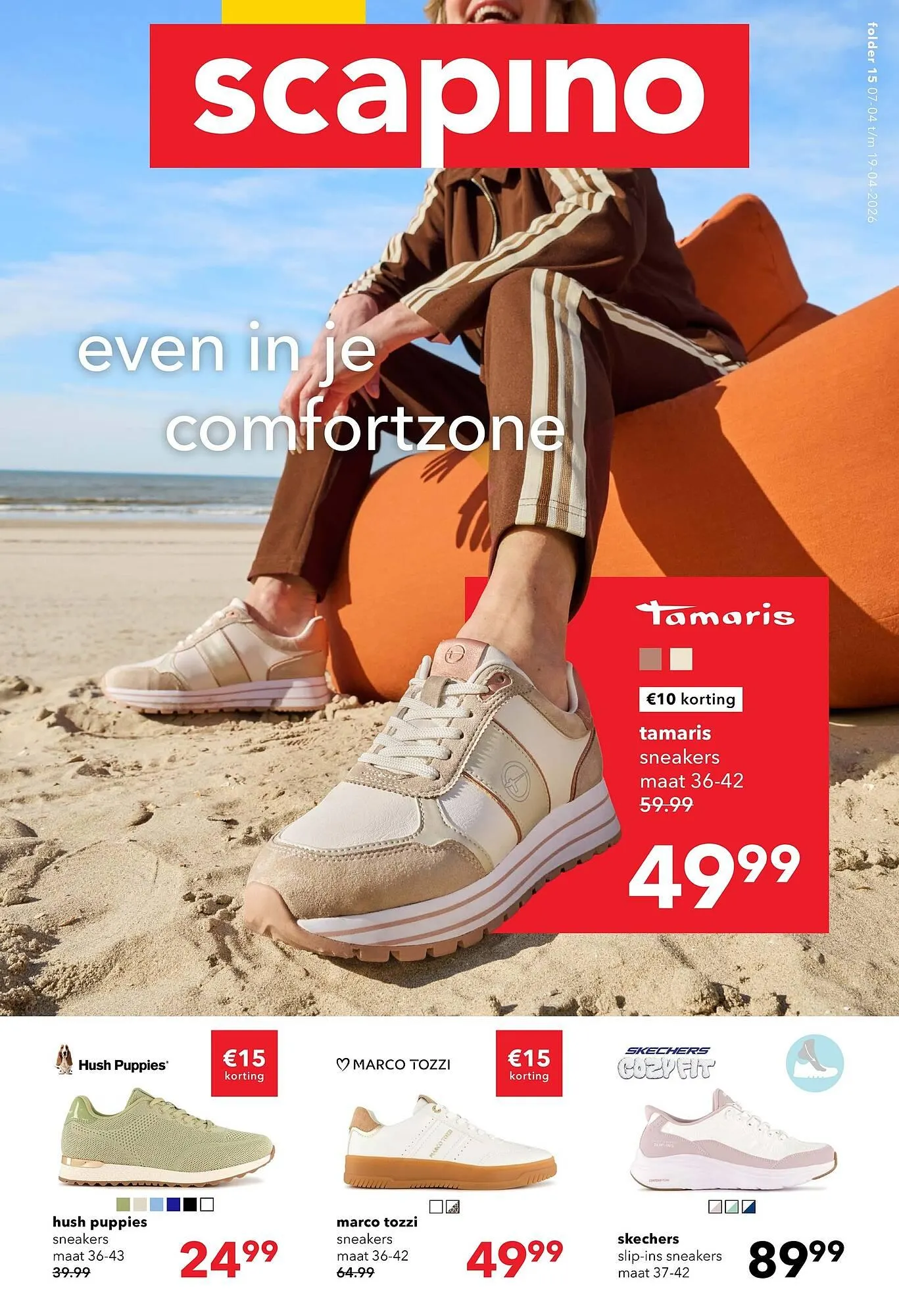 Scapino folder van 7 april tot 19 april 2026 - Folder pagina 1