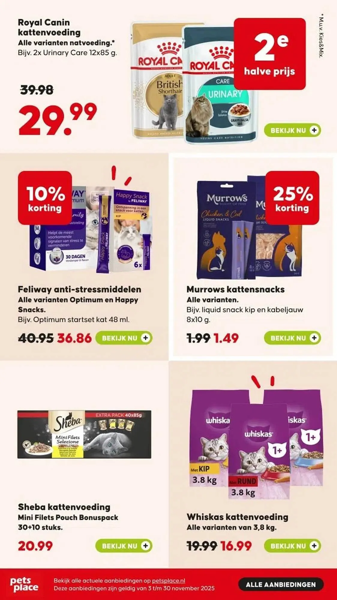 Pets Place folder van 2 november tot 2 november 2025 - Folder pagina 8