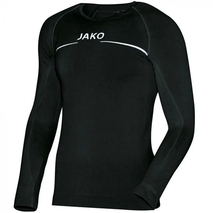 Comfort trainingsshirt senior zwart