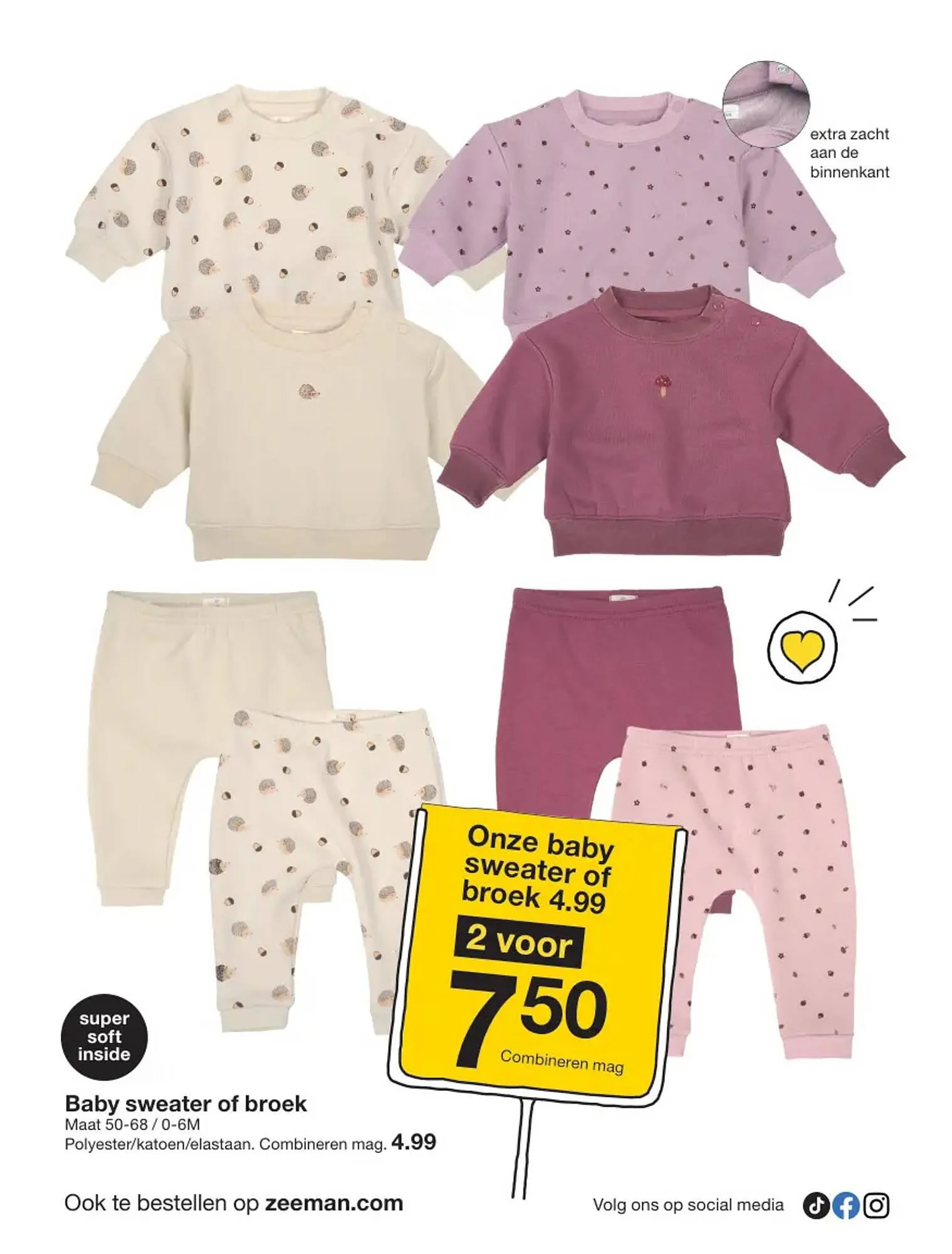 Zeeman folder van 27 september tot 10 oktober 2025 - Folder pagina 4