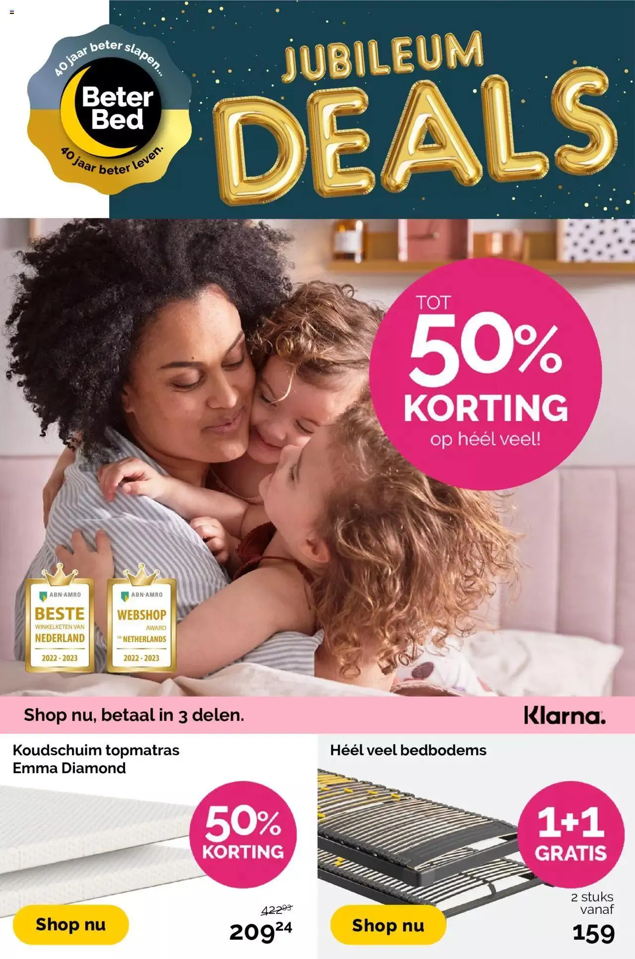 Beter Bed - Folder van 27 april tot 31 december 2023 - Folder pagina 1