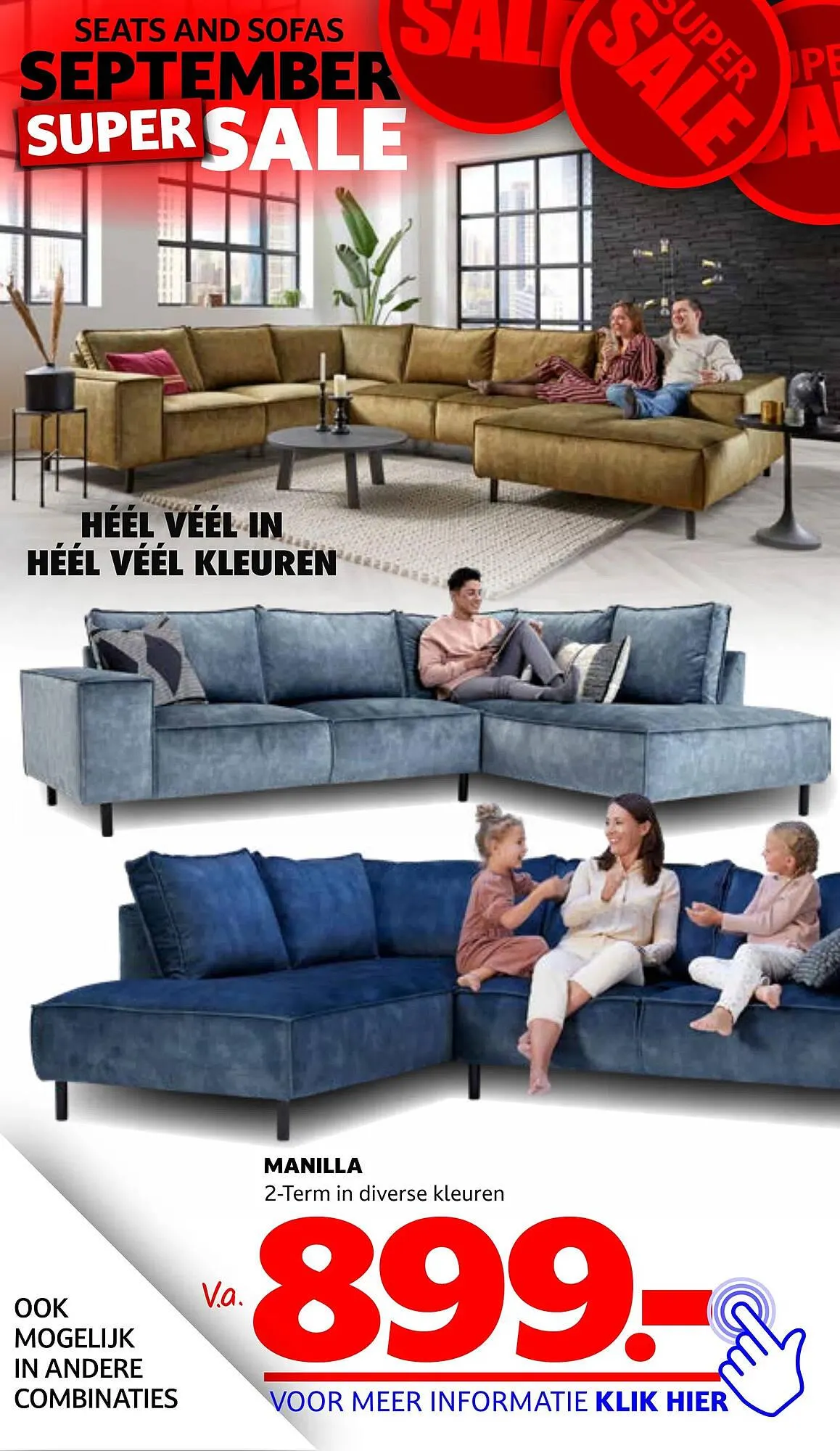 Seats and Sofas folder van 31 augustus tot 30 september 2025 - Folder pagina 14