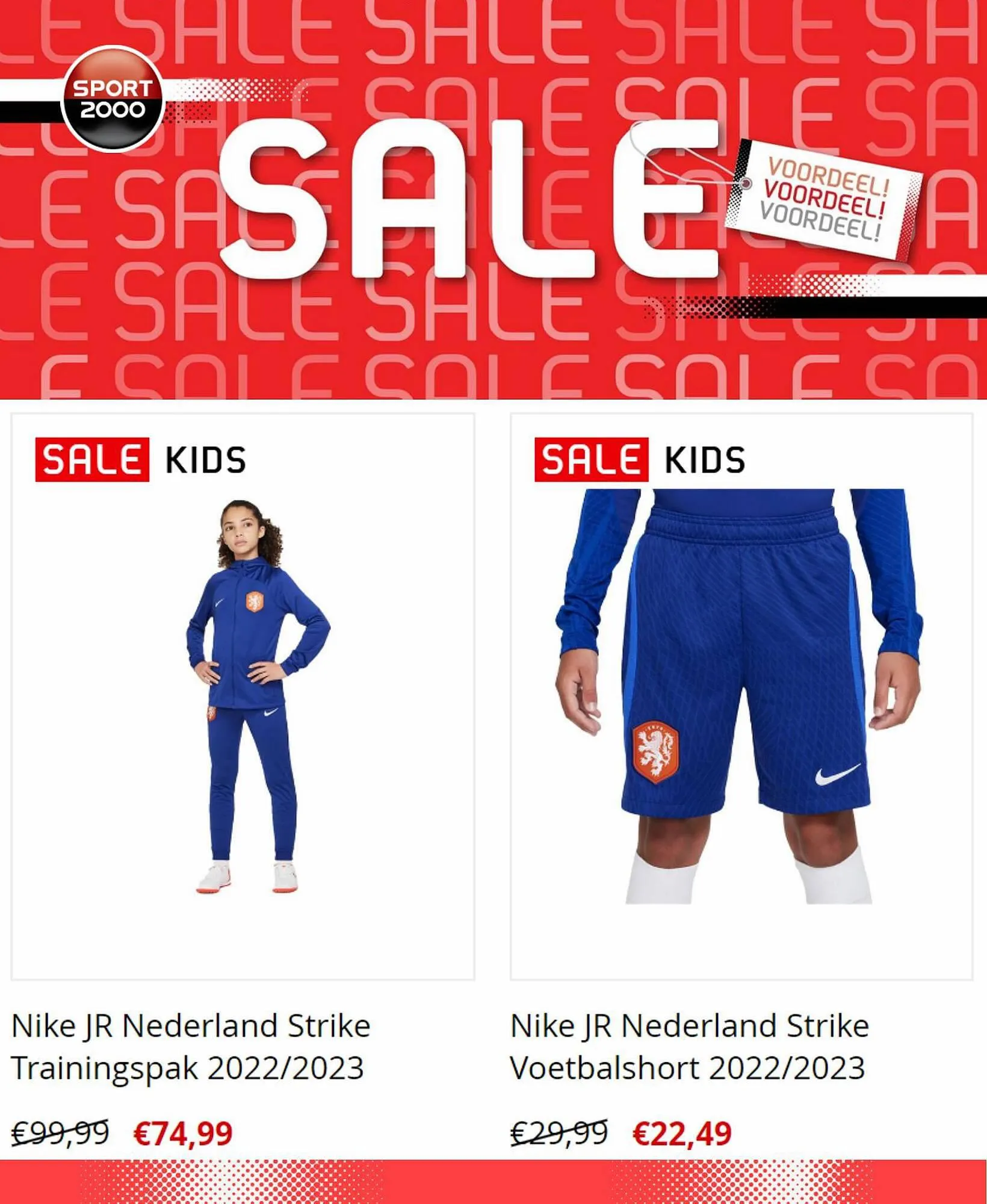 Sport 2000 folder van 6 november tot 13 november 2023 - Folder pagina 6