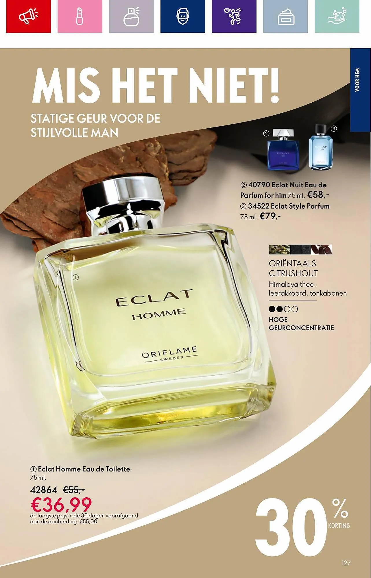 Oriflame folder van 22 augustus tot 12 september 2023 - Folder pagina 127