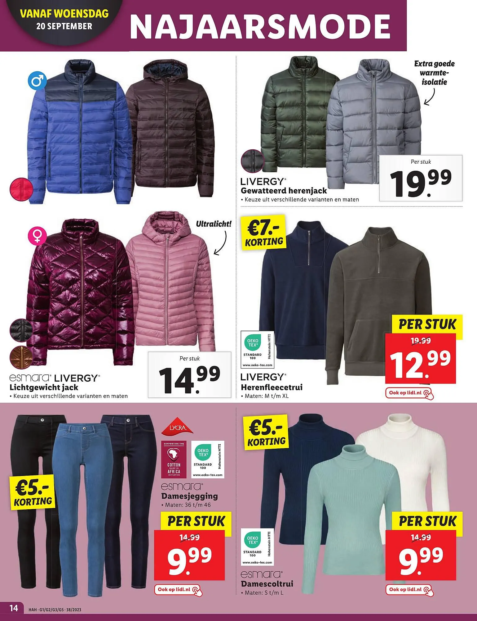 Lidl folder van 18 september tot 24 september 2023 - Folder pagina 14