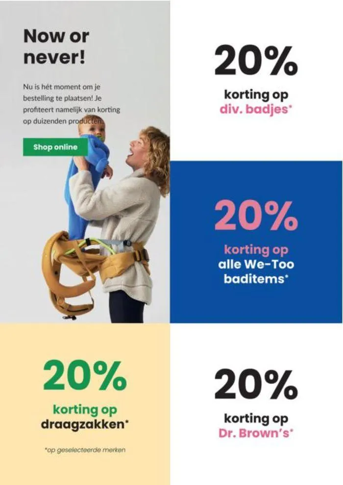 Babypark - Kortingspecial FA24 A5 online van 24 september tot 8 oktober 2024 - Folder pagina 2