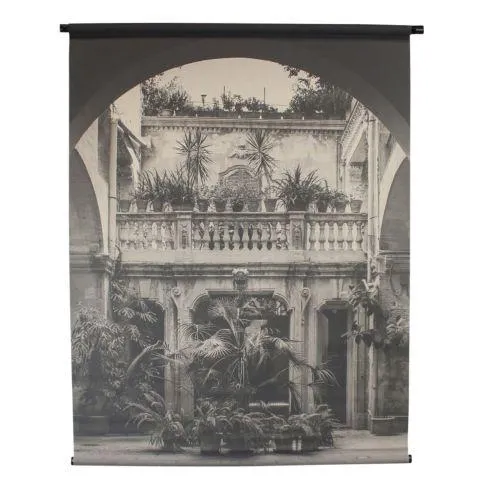 Wanddecoratie Trissino poster zwart