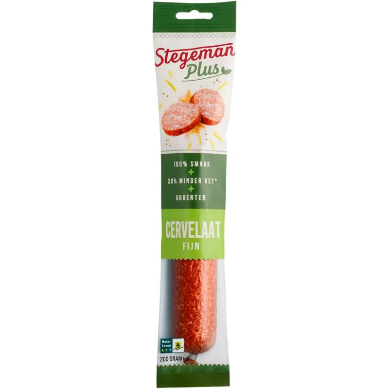 Stegeman Plus cervelaat fijn