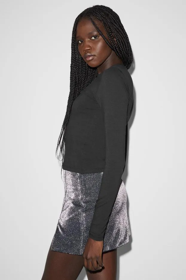 CLOCKHOUSE - korte longsleeve