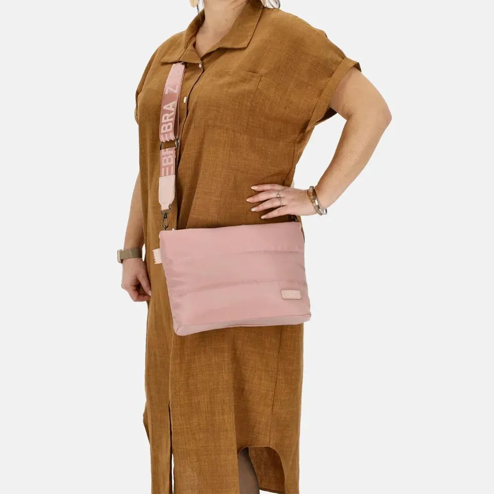 Zebra Trends crossbody tas oudroze