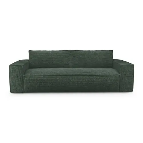 Sia Home - Rechte bank JOAN - Fluweel - Smaragdgroen - 234cm