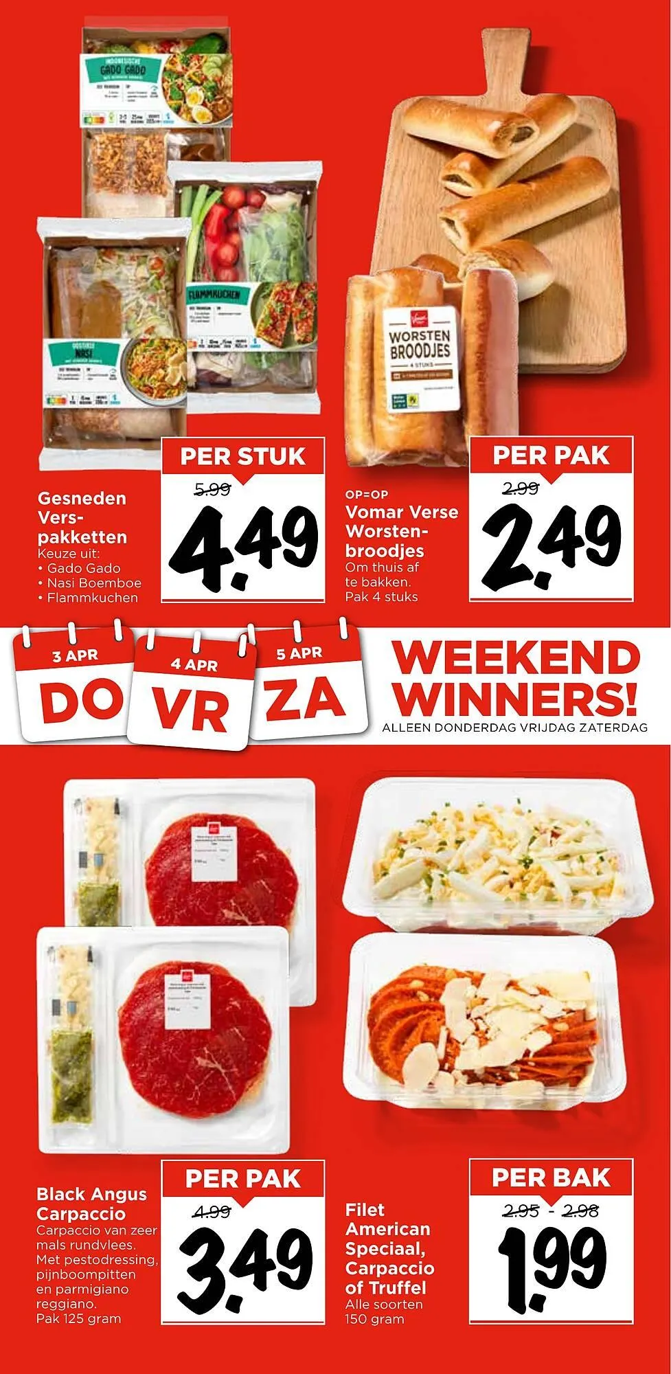 Vomar folder van 30 maart tot 5 april 2025 - Folder pagina 39