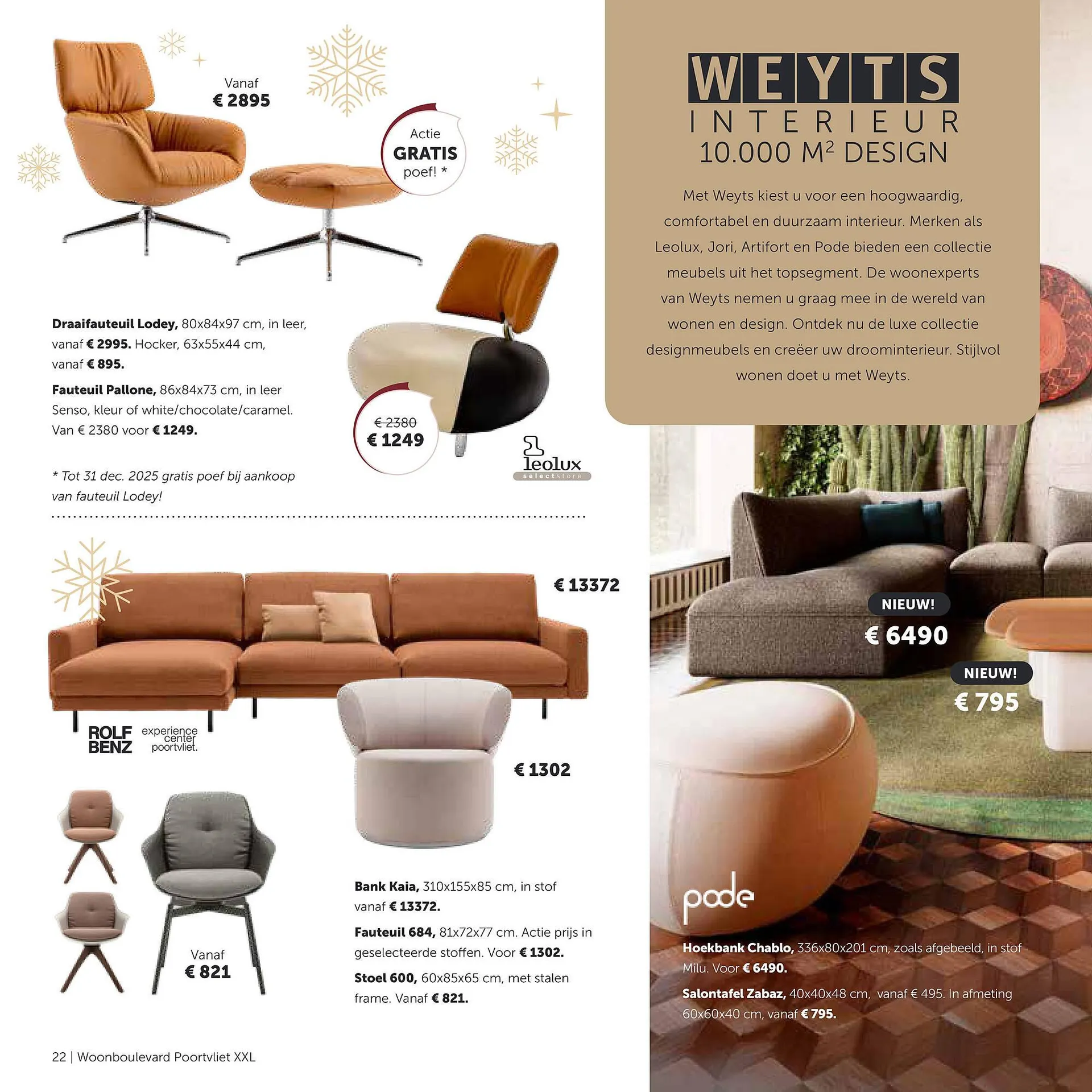 Woonboulevard Poortvliet folder van 10 december tot 31 december 2025 - Folder pagina 22