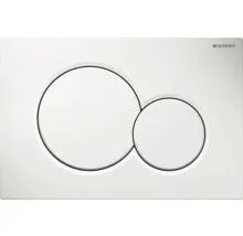 GEBERIT Bedieningsplaat Sigma01 alpien wit 115.770.11.5