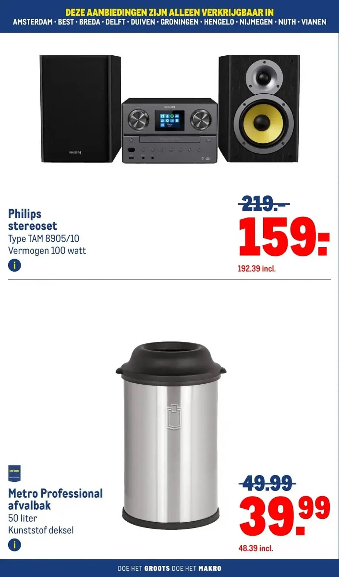 Makro folder van 26 maart tot 8 april 2025 - Folder pagina 28