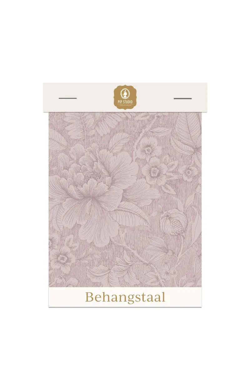 Behangstaal Casa dei Fiori Licht Mauve