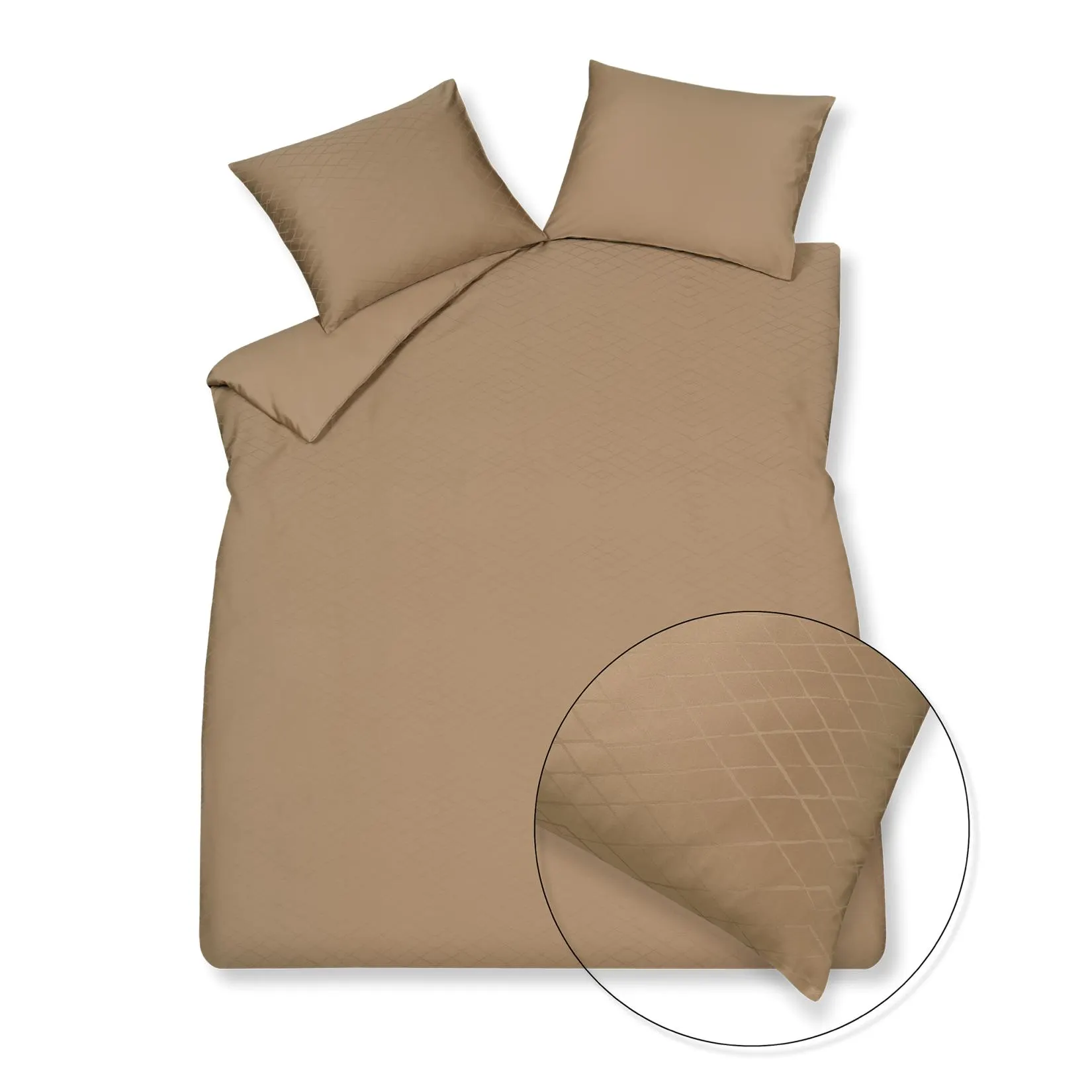 PURITY MONACO dekbedovertrek | caramel
