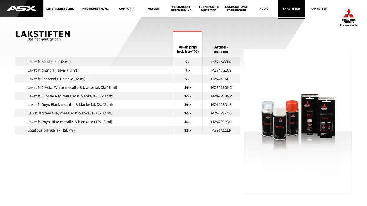 Mitsubishi Asx van 30 maart tot 30 maart 2025 - Folder pagina 14