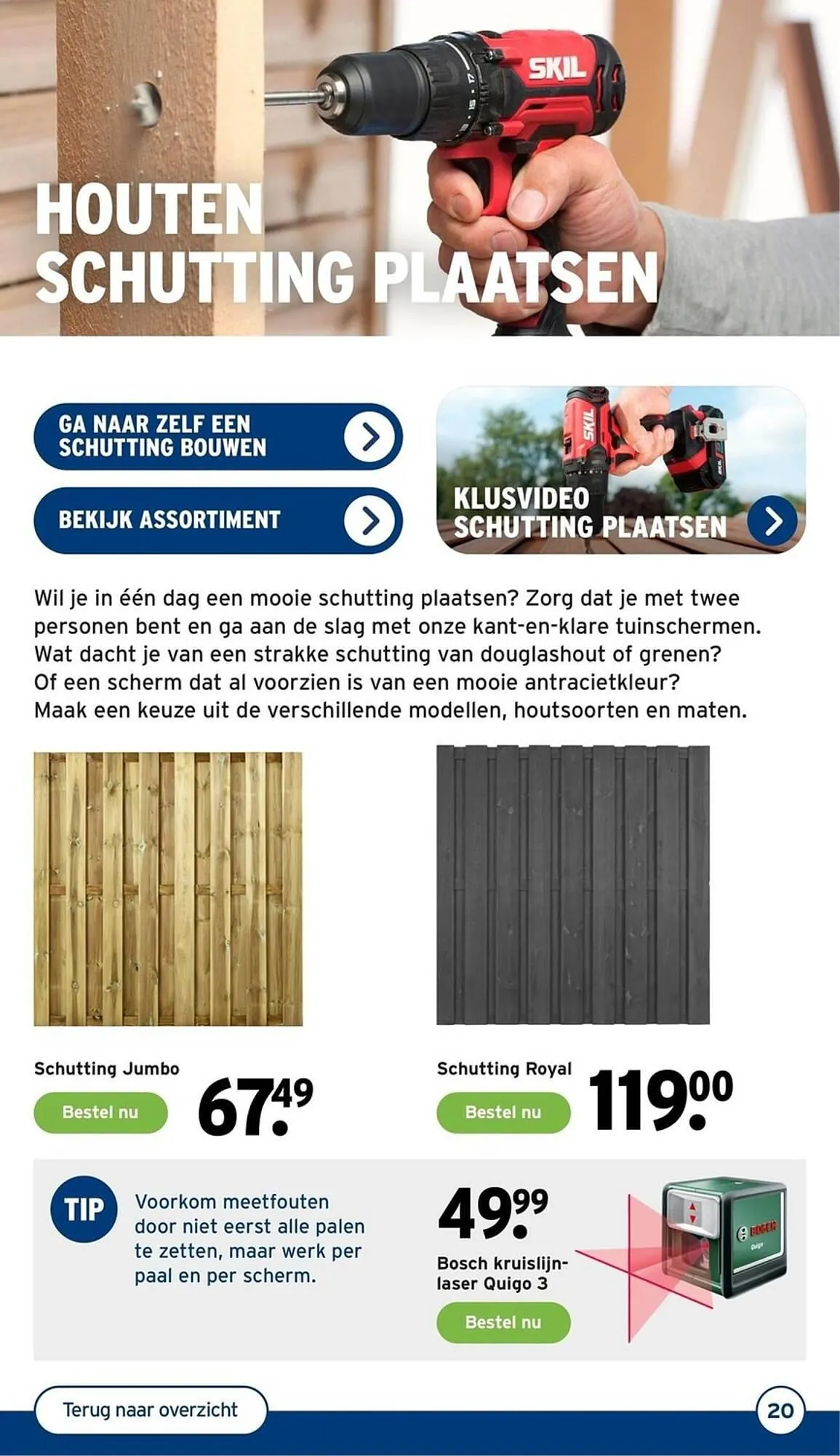 GAMMA tuinmagazine van 22 februari tot 23 februari 2024 - Folder pagina 20