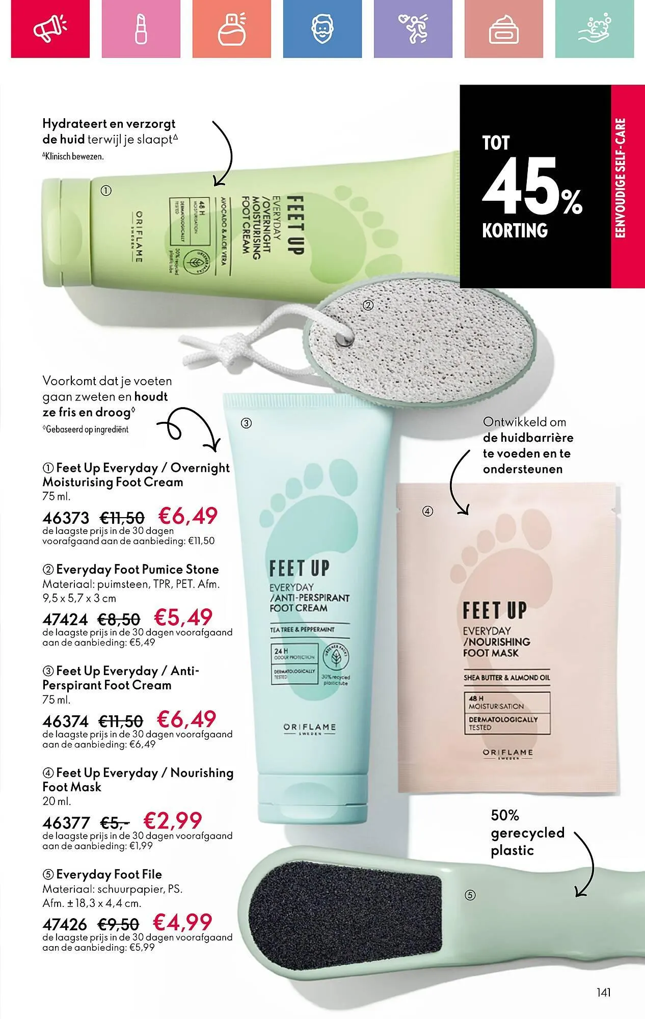 Oriflame folder van 31 maart tot 19 april 2025 - Folder pagina 141