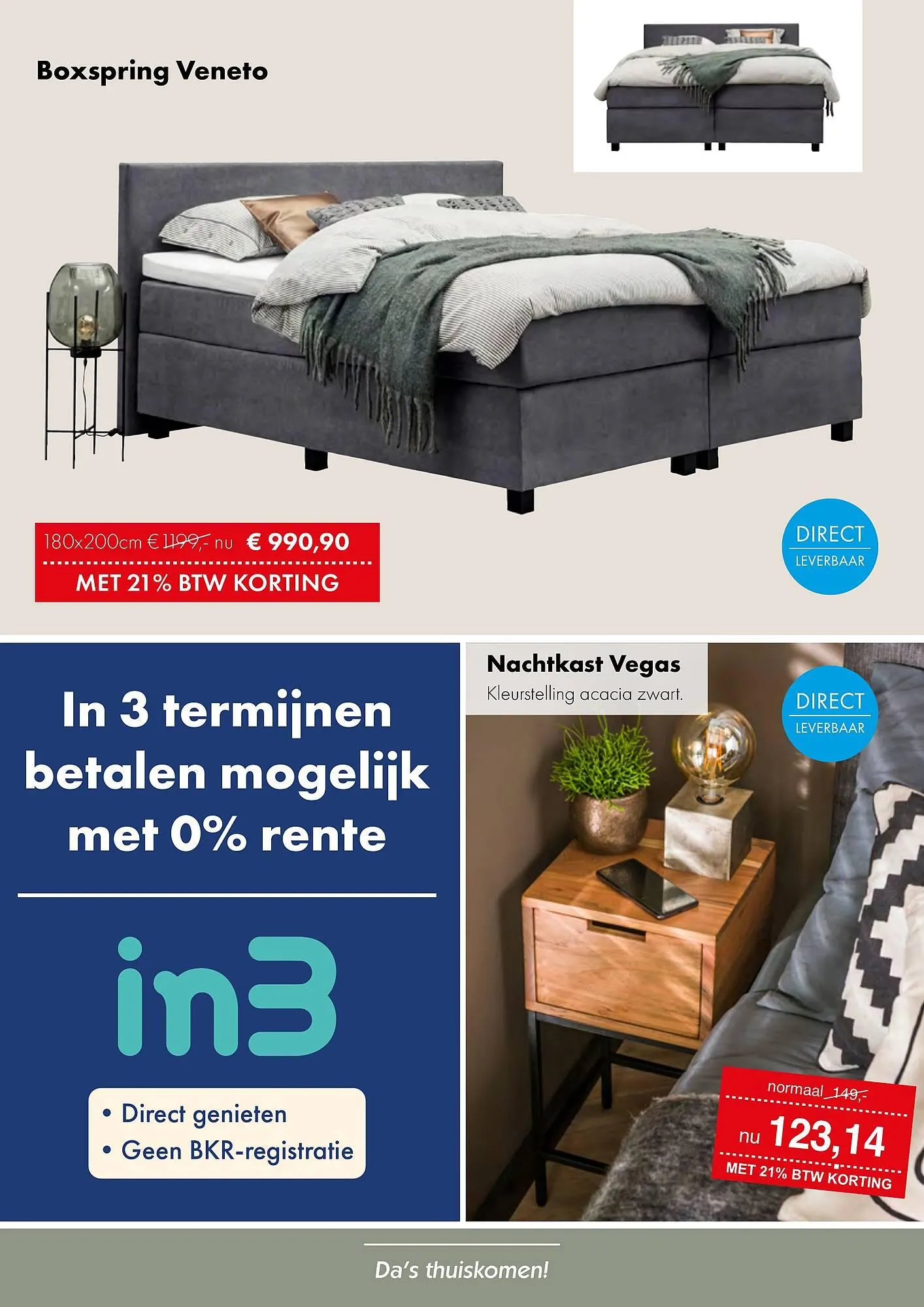 Woonsquare Slaap folder van 1 september tot 6 september 2025 - Folder pagina 3