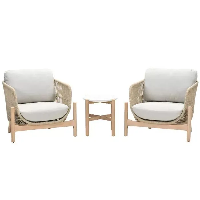 Aberdeen loungeset 3-delig - sahara sand