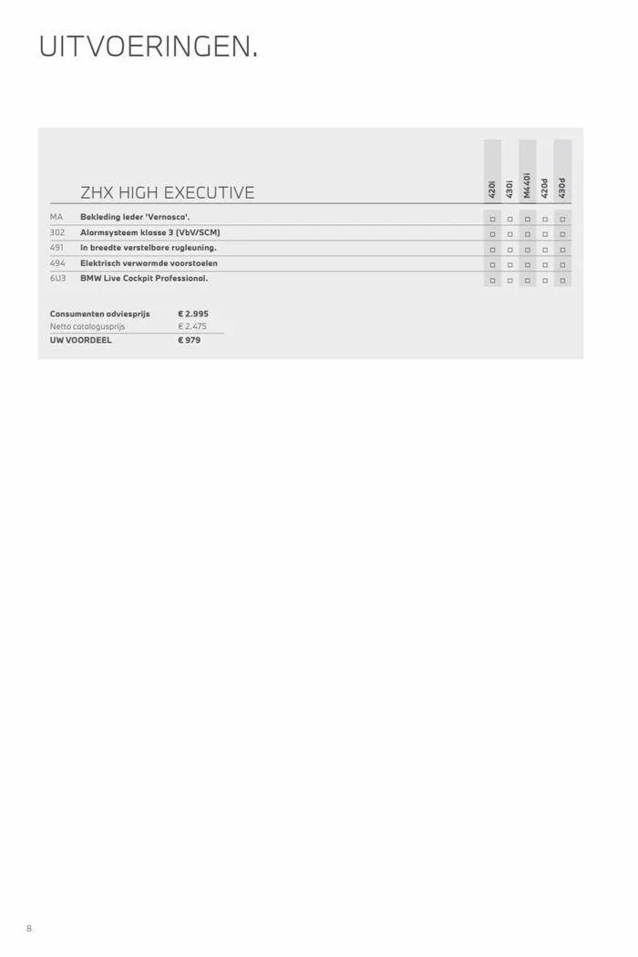 4-serie Gran Coupé van 12 november tot 12 november 2024 - Folder pagina 8