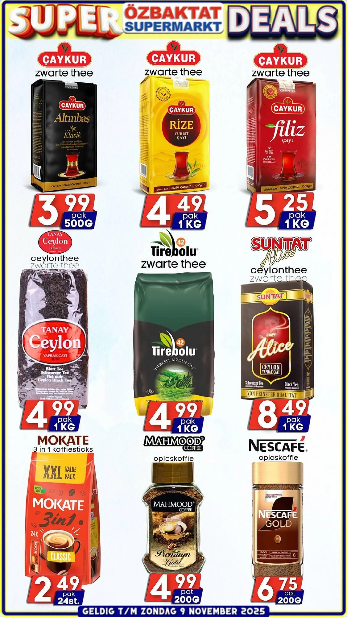 Özbaktat Supermarkt folder van 11 september tot 9 november 2025 - Folder pagina 3