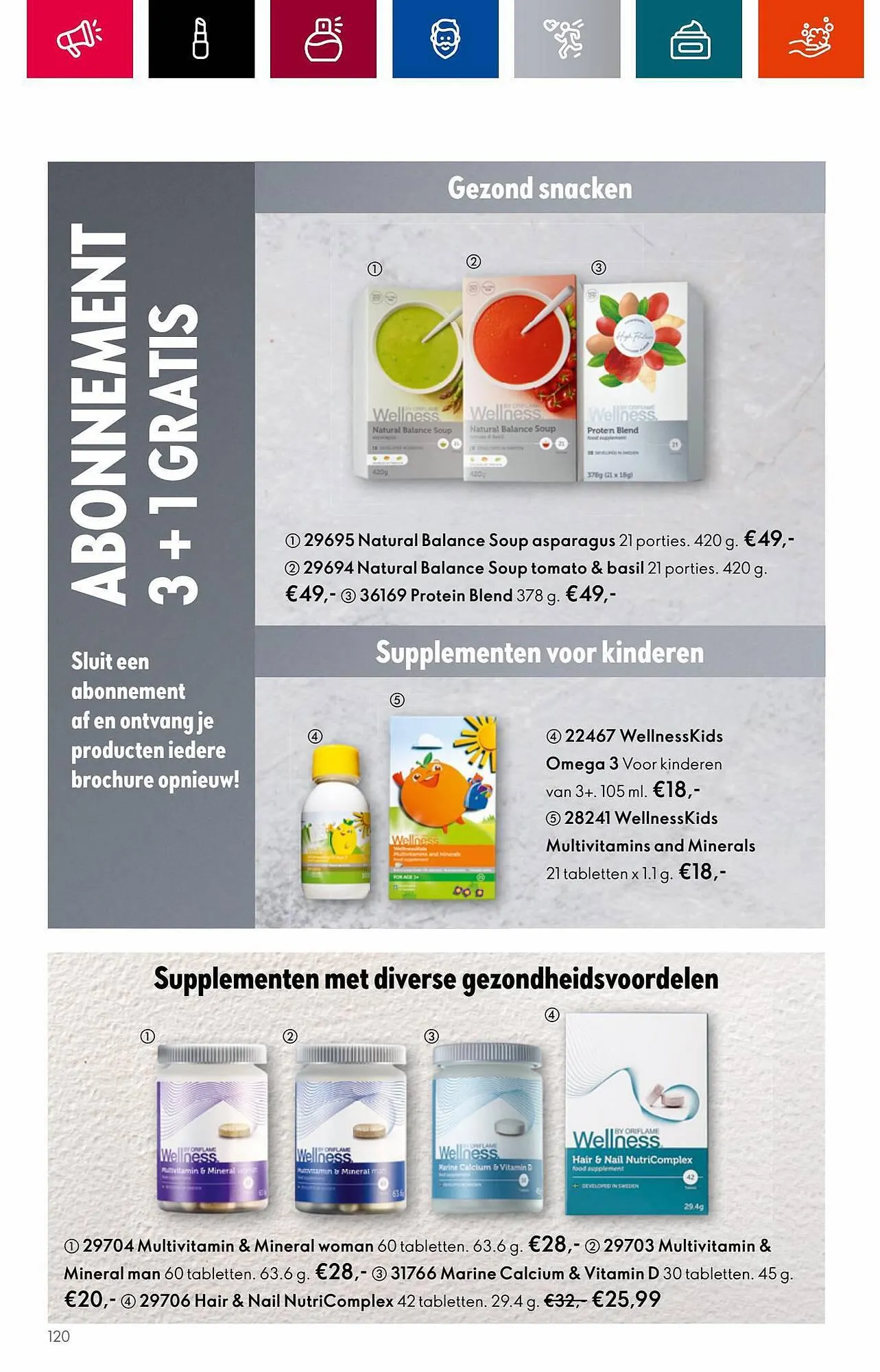 Oriflame folder van 1 augustus tot 22 augustus 2023 - Folder pagina 122