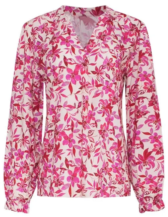 Smashed Lemon Blouse met bloemenprint 23645