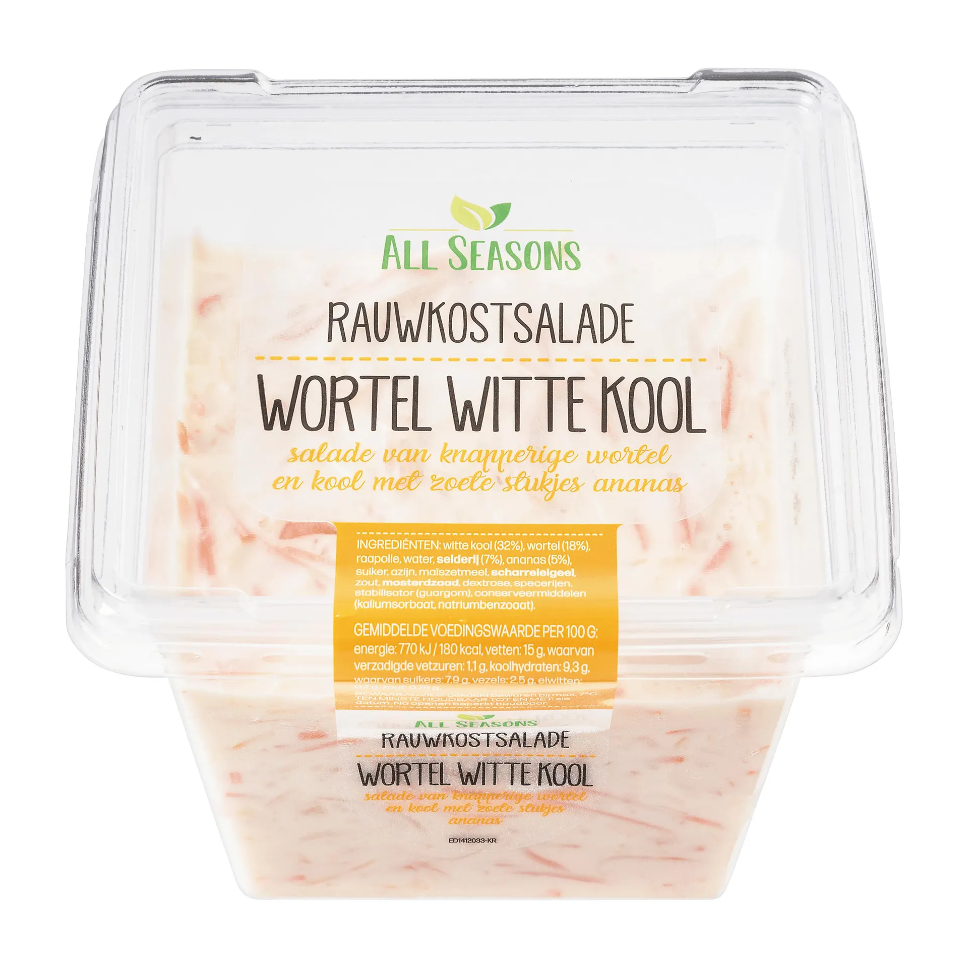 Rauwkost wortel witte kool