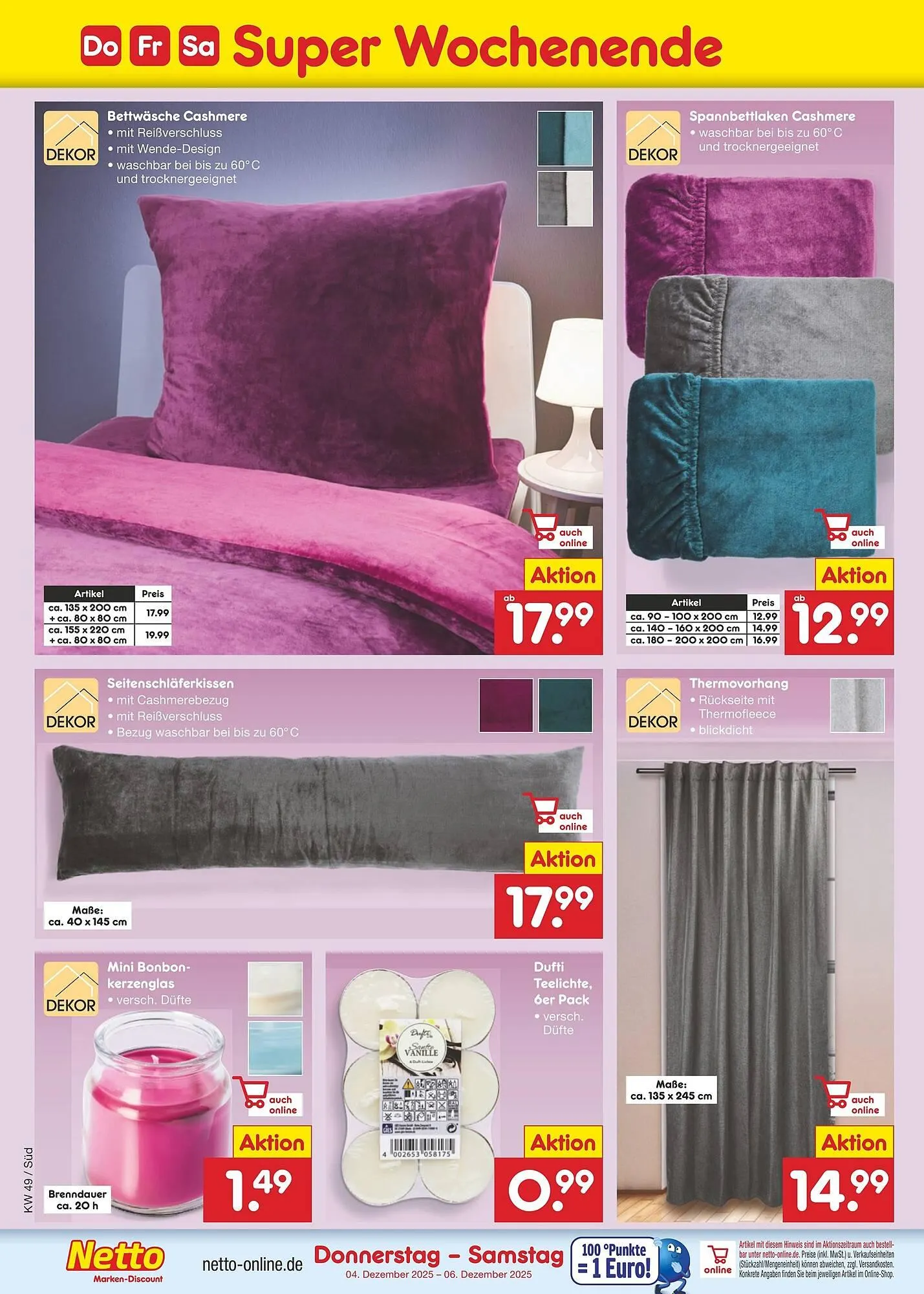 Netto Marken-Discount DE folder van 1 december tot 6 december 2025 - Folder pagina 50