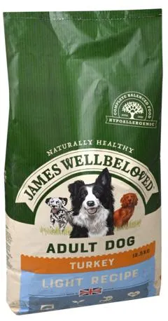 12,5kg JWB Dog Adult Light Turkey & Rice