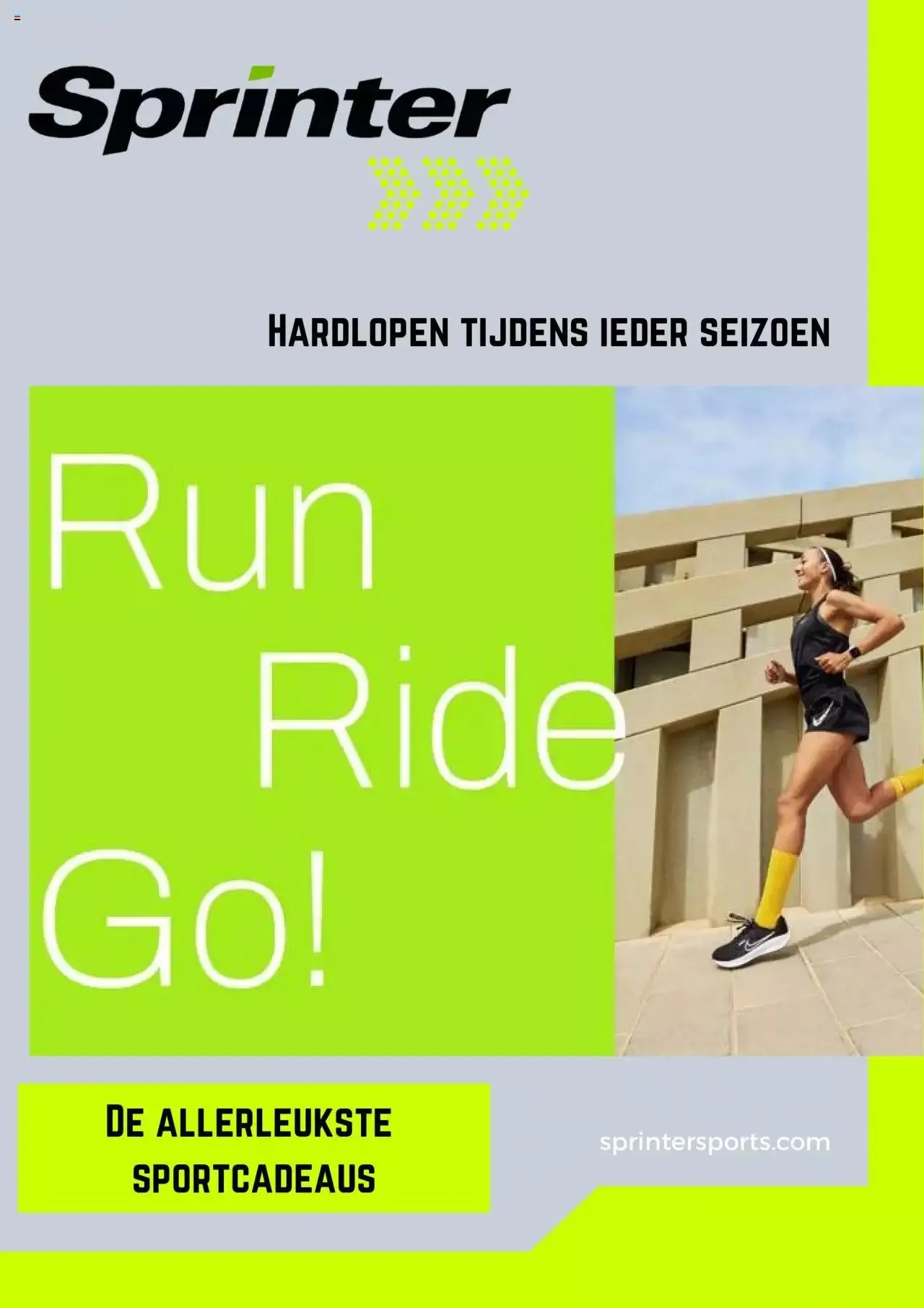 Sprinter - Folder van 20 juli tot 31 december 2024 - Folder pagina 1