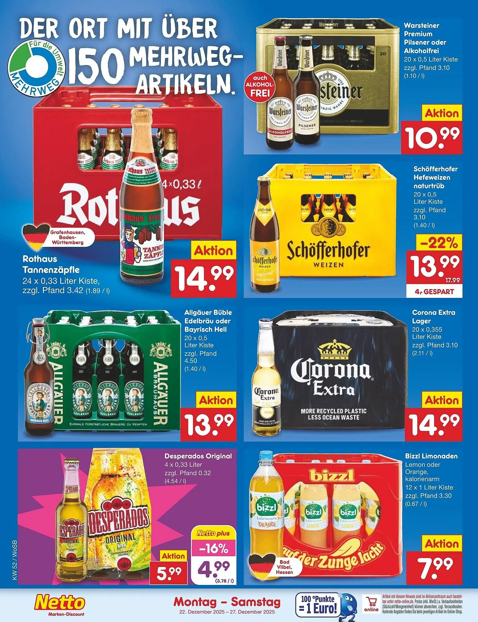 Netto Marken-Discount DE folder van 22 december tot 27 december 2025 - Folder pagina 22