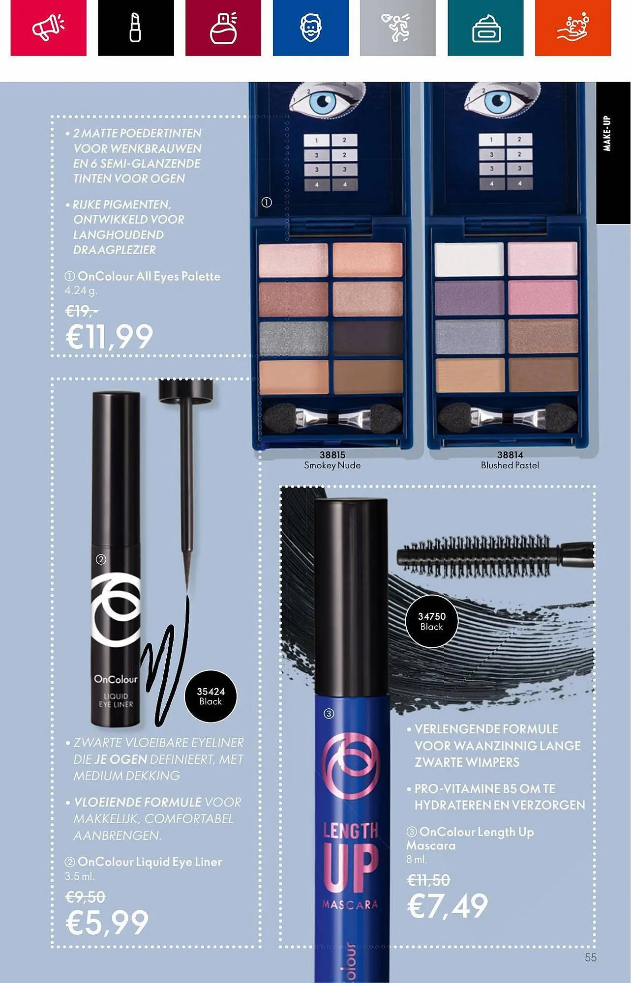 Oriflame folder van 18 juli tot 1 augustus 2023 - Folder pagina 55