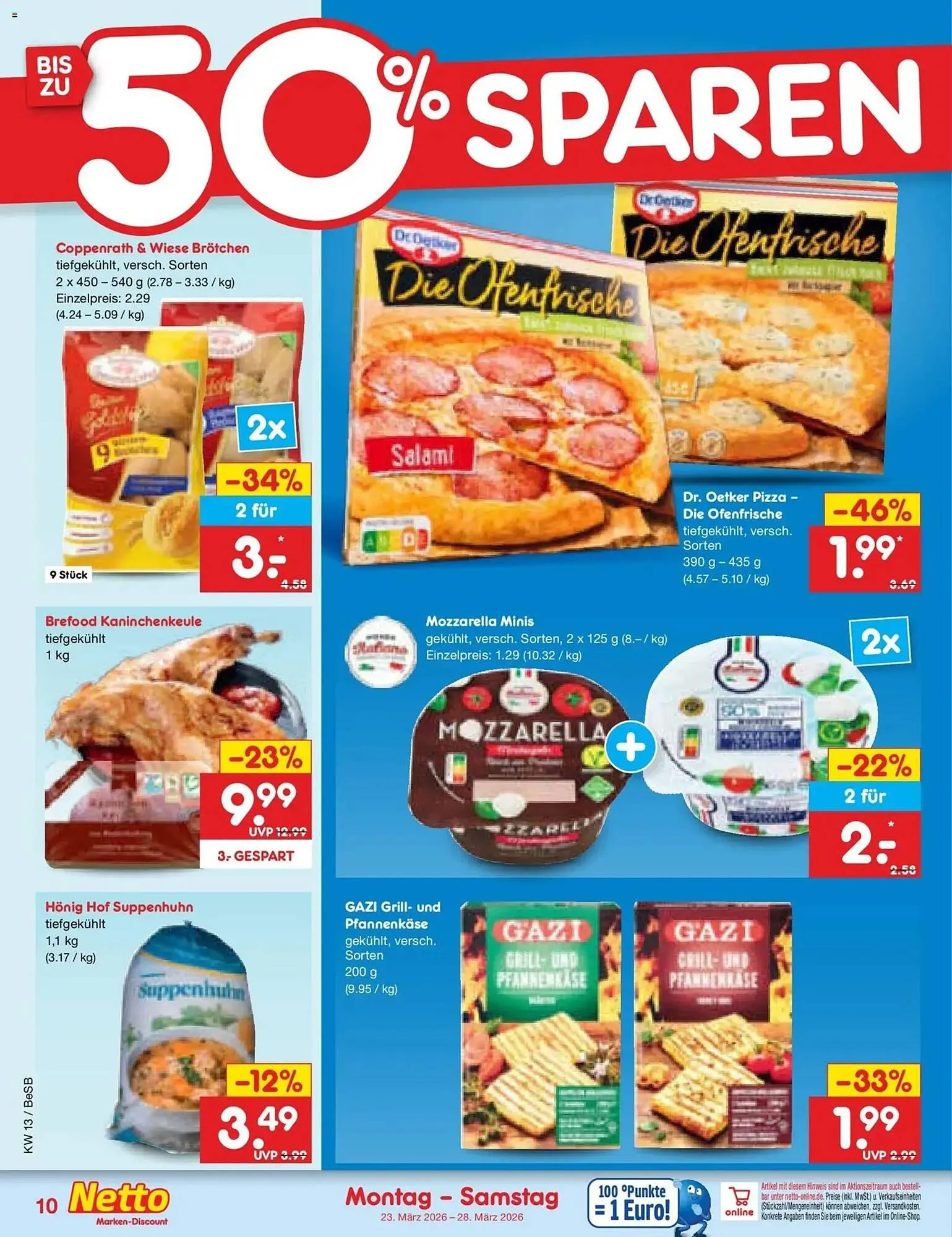 Netto Marken-Discount DE folder van 23 maart tot 28 maart 2026 - Folder pagina 10