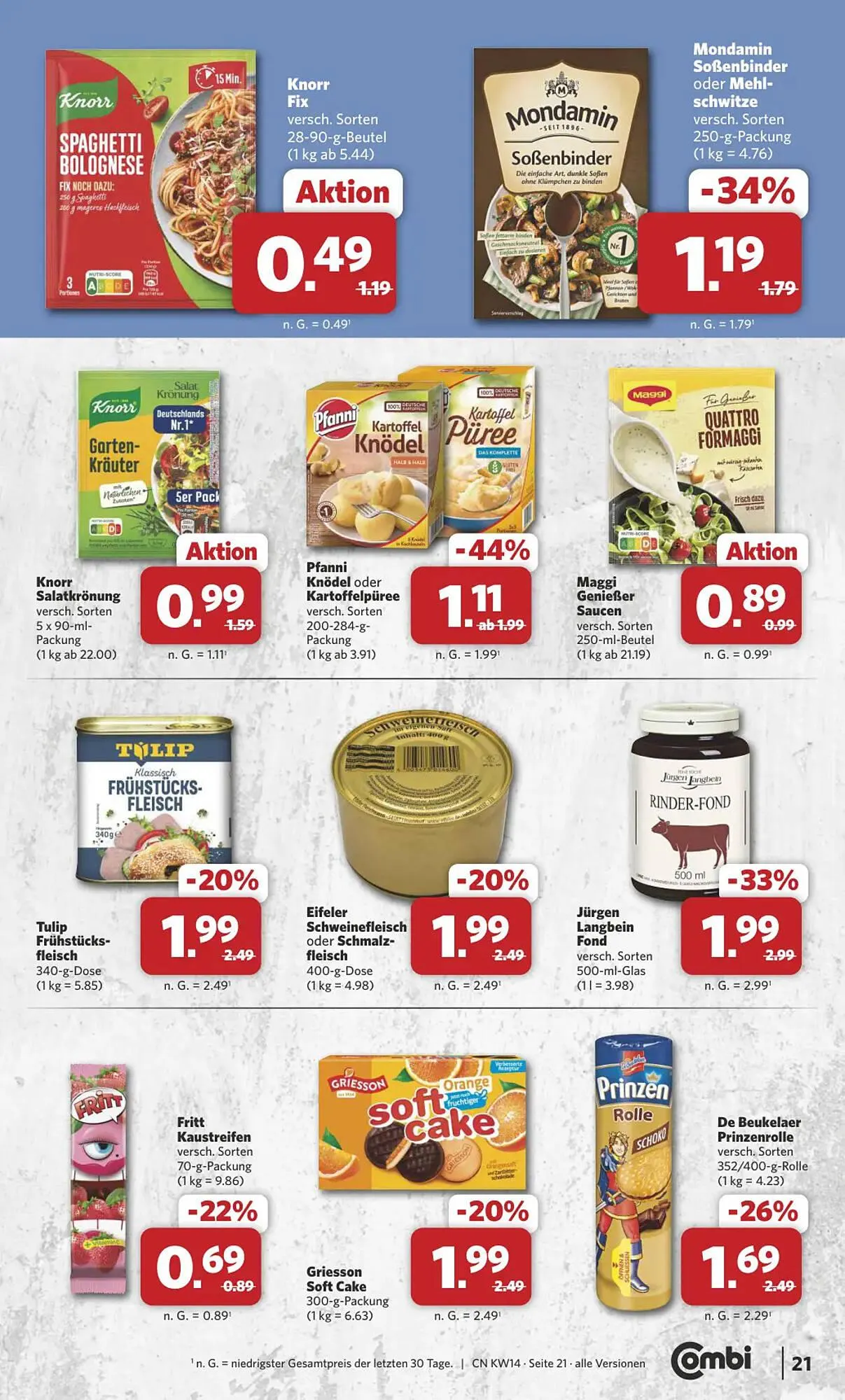 Combi Markt DE folder van 30 maart tot 4 april 2026 - Folder pagina 22